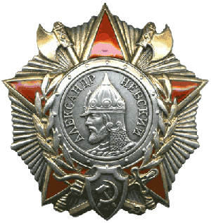 Николай Черкасов подарил свой профиль ордену Александра Невского