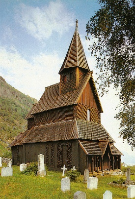 Деревянная церковь в Урнес