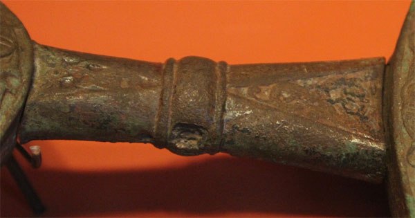 каролингский меч из Суонтаки - рукоять