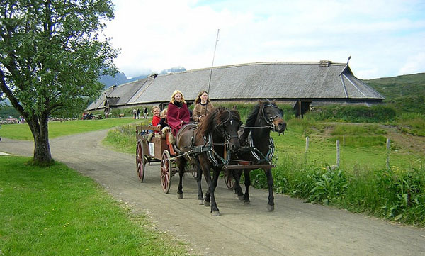 Повозка викингов
