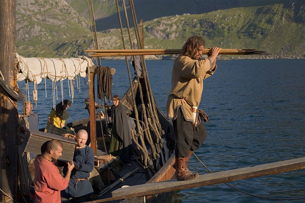 Высадка викингов на берег