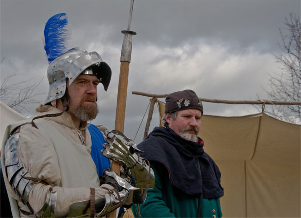 средневековое оружие в битве при Таутоне
