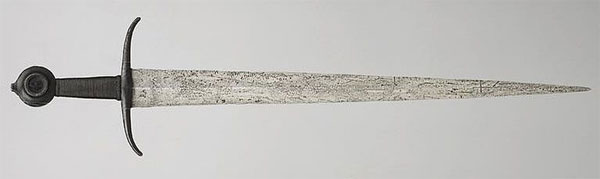 готический меч тип 15