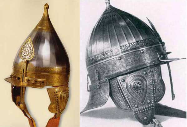 шлем Мехмета Соколлу и шлем Стефана Батория