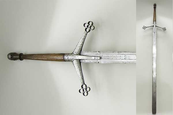 Шотландский меч клеймор из Нью-Йорка