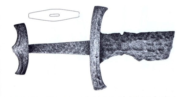 норвежский меч типа Y по Петерсену