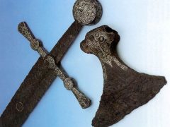 Парадный меч древнего финского воина. 13 век