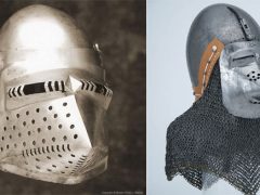 Шлем бацинет (2): железное лицо войны