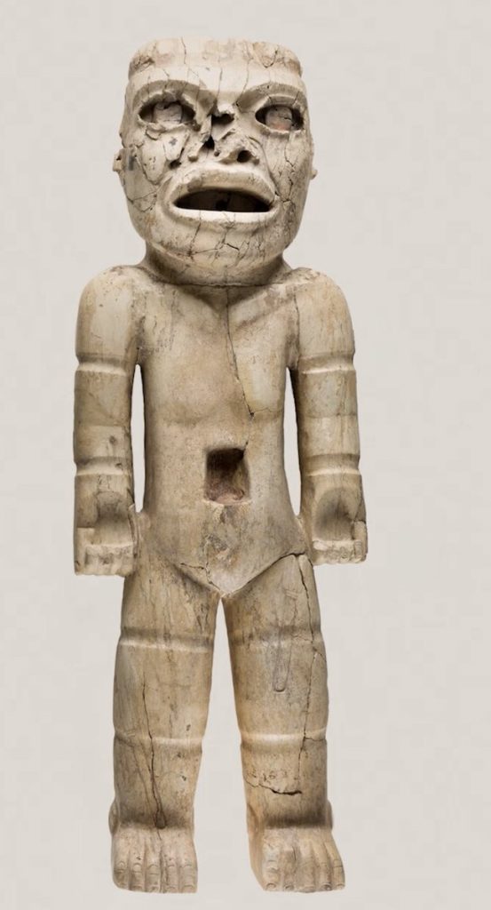 Когда пала столица первой империи Мезоамерики? 